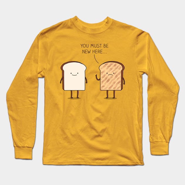 Grilled Long Sleeve T-Shirt by milkyprint